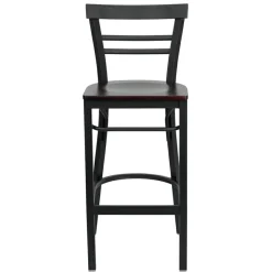 Flash Furniture HERCULES Series Ladder Back Barstool