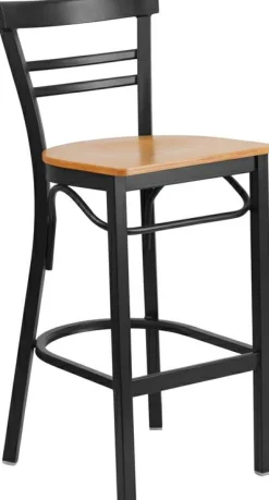 Flash Furniture HERCULES Series Ladder Back Barstool