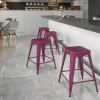 Flash Furniture 24'' High Backless Indoor-Outdoor Counter Height Stool
