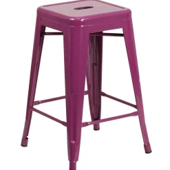 Flash Furniture 24'' High Backless Indoor-Outdoor Counter Height Stool