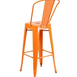 Flash Furniture 30'' High Indoor-Outdoor Barstool with Back