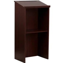 Flash Furniture Mahogany Stand-Up Lectern [MT-M8830-LECT-MAH-GG]
