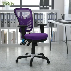 Flash Furniture Mid-Back Mesh Task Chair with Triple Paddle Control