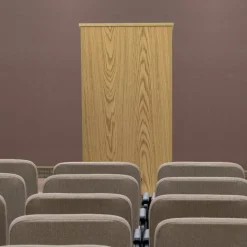 Flash Furniture Oak Stand-Up Lectern