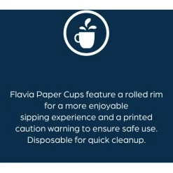Flavia 10 oz Hot Beverage Paper Cups