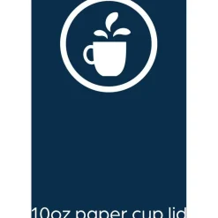 Flavia 10 oz Hot Beverage Paper Cup Lids
