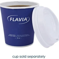 Flavia 10 oz Hot Beverage Paper Cup Lids