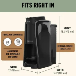 FLAVIA Aroma Brewer, Cool Gray