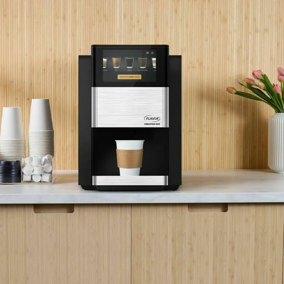 FLAVIA Creation C600 Single-Serve Coffee Brewer Machine, Black