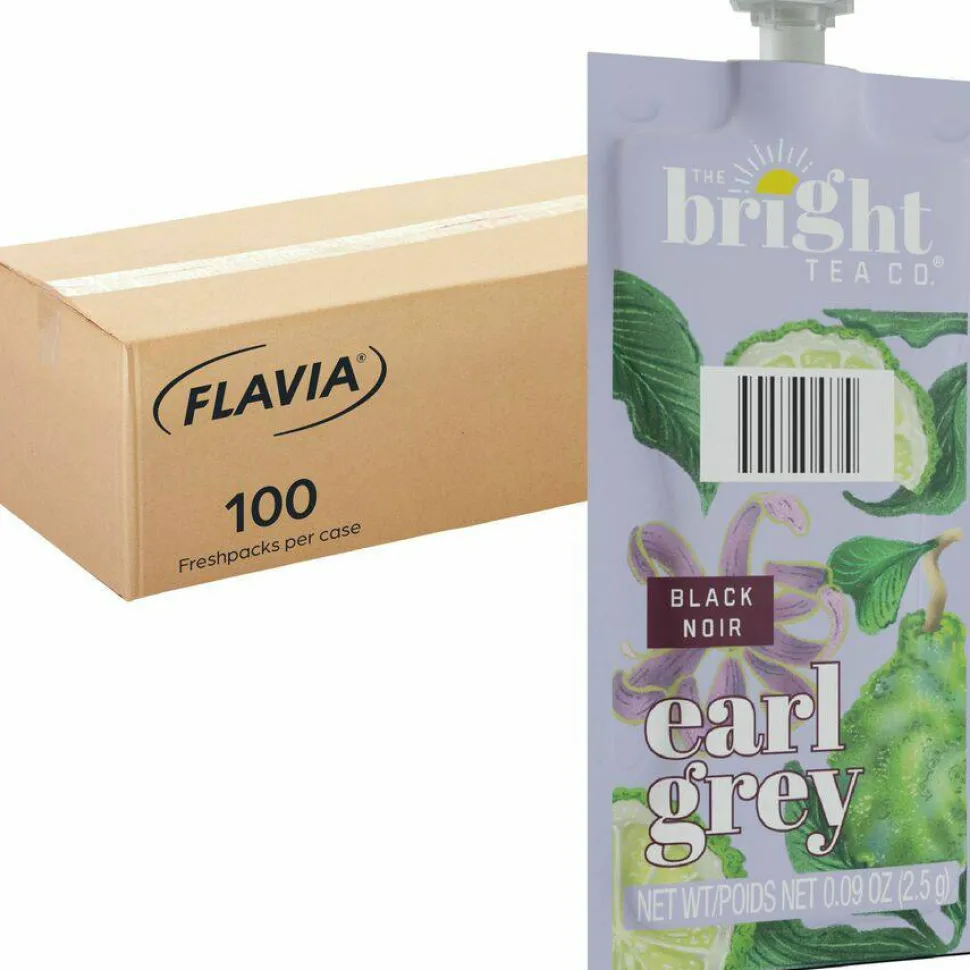 Flavia Bright Tea Co Earl Grey Black Tea Black Tea Freshpack