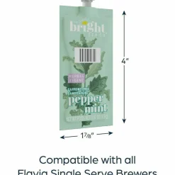 Flavia Bright Tea Co. Peppermint Herbal Tea Herbal Tea Freshpack
