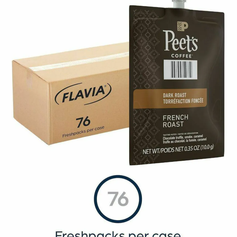 Flavia Freshpack Peet's Cafe French Roast Coffee