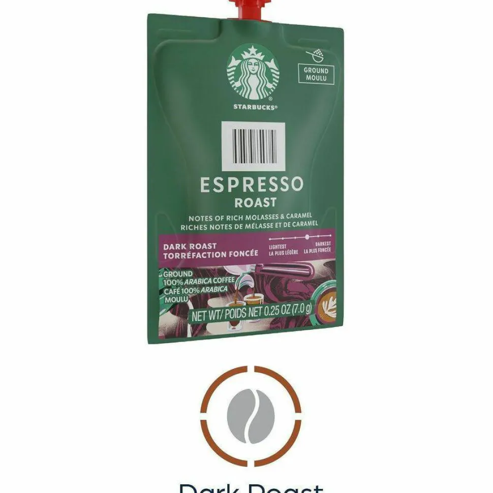 Flavia Freshpack Starbucks Espresso Dark Roast Coffee
