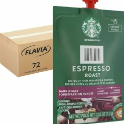 Flavia Freshpack Starbucks Espresso Dark Roast Coffee