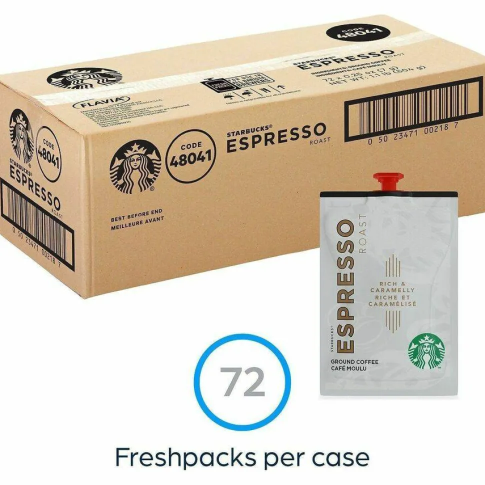 Flavia Freshpack Starbucks Espresso Dark Roast Coffee