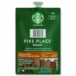 FLAVIA Starbucks Pike Place Roast Coffee Freshpack, 76/Carton