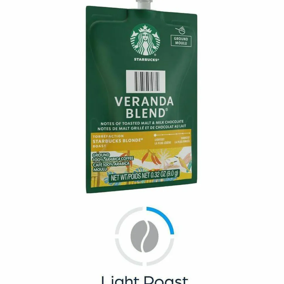 FLAVIA Starbucks Veranda Blend Coffee Freshpack, 76/Carton