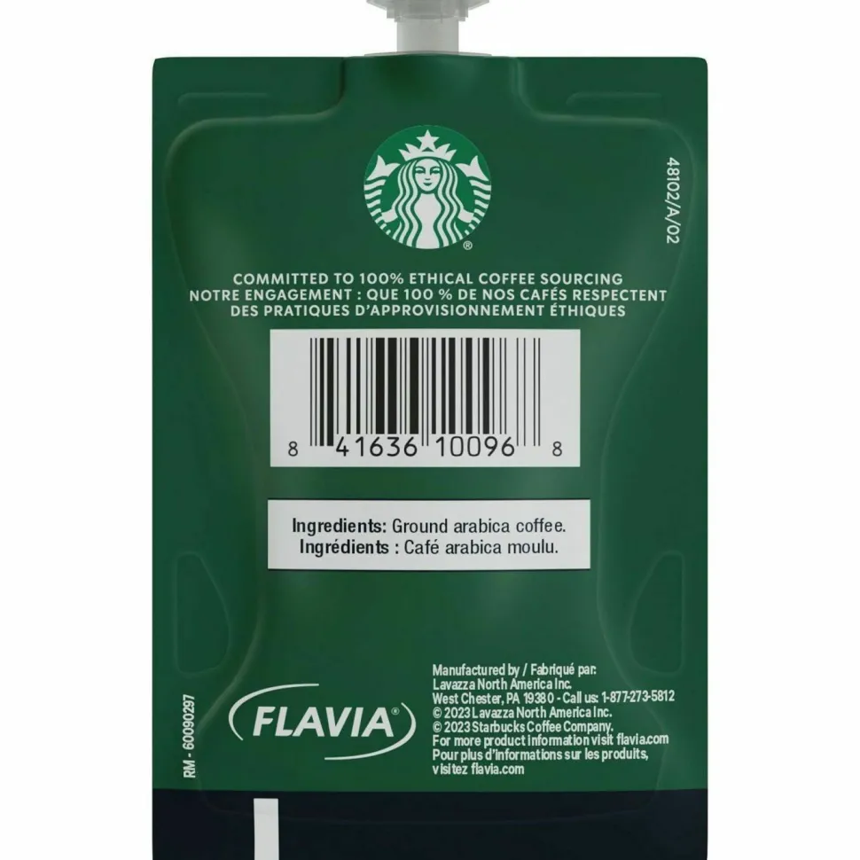 FLAVIA Starbucks Veranda Blend Coffee Freshpack, 76/Carton