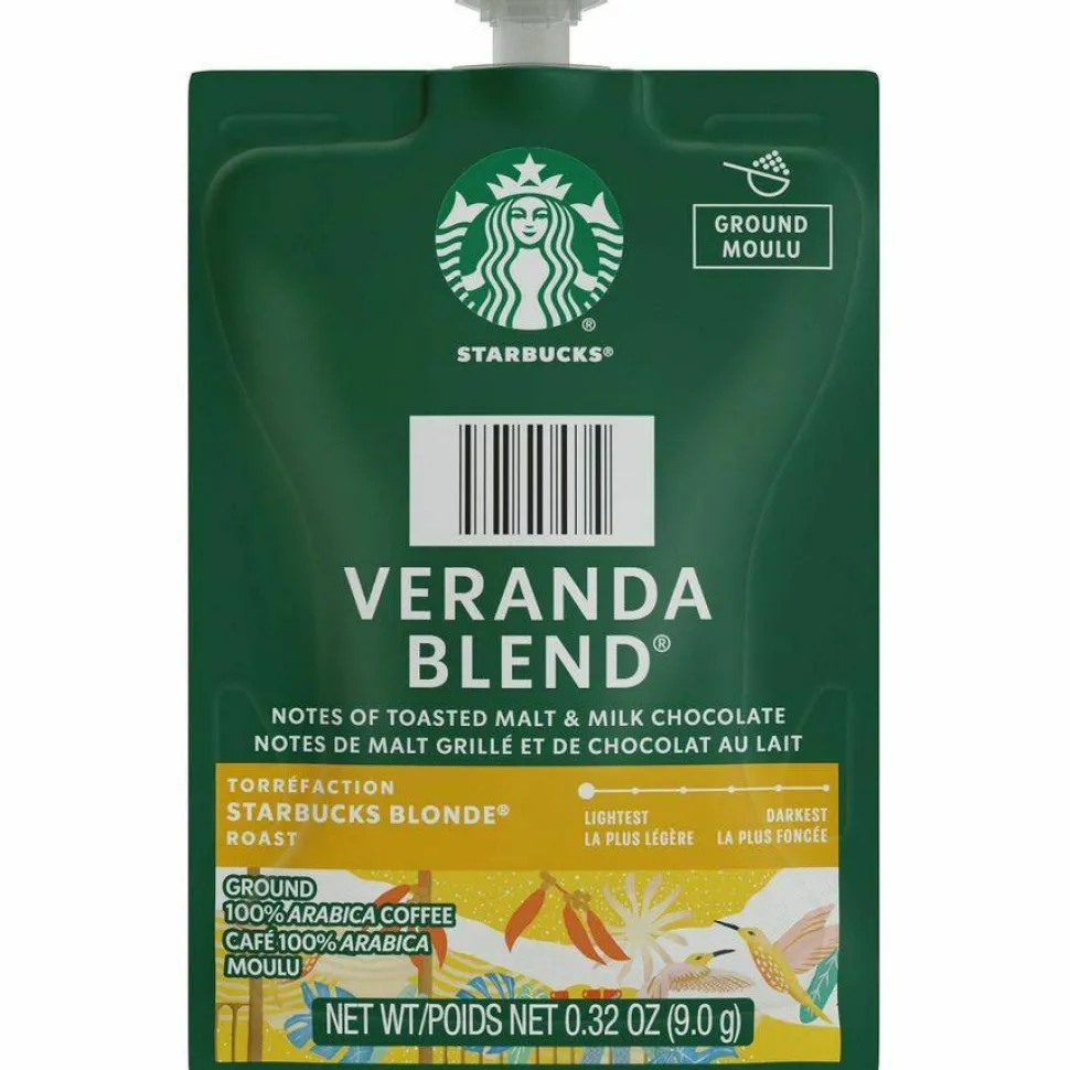FLAVIA Starbucks Veranda Blend Coffee Freshpack, 76/Carton