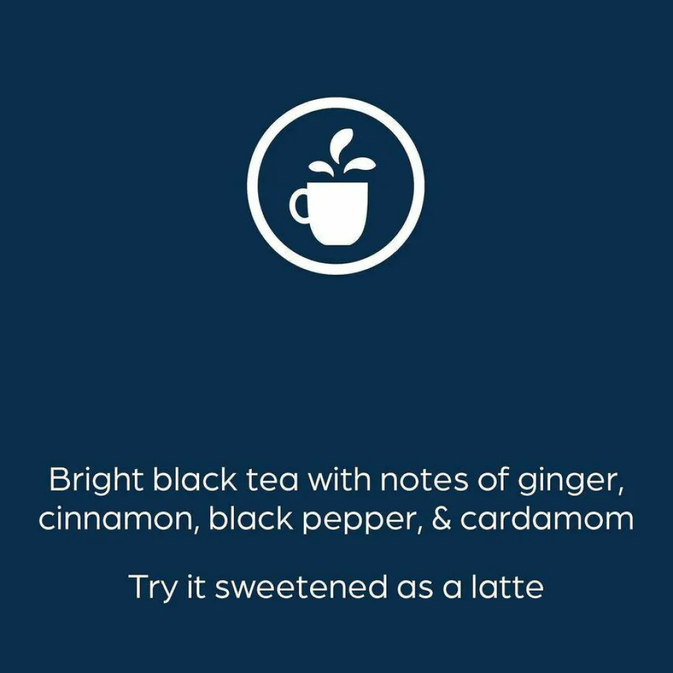 FLAVIA The Bright Tea Co. Chai Spice Black Tea Freshpack, 100/Carton