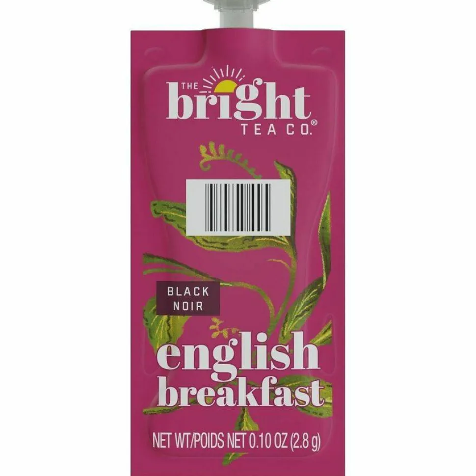 FLAVIA The Bright Tea Co. English Breakfast Black Tea Freshpack, 40/Carton