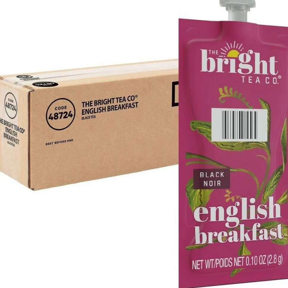 FLAVIA The Bright Tea Co. English Breakfast Black Tea Freshpack, 40/Carton