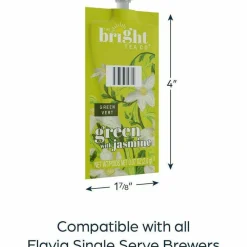FLAVIA The Bright Tea Co. Green with Jasmine Tea Freshpack, 40/Carton