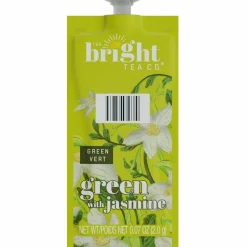 FLAVIA The Bright Tea Co. Green with Jasmine Tea Freshpack, 40/Carton