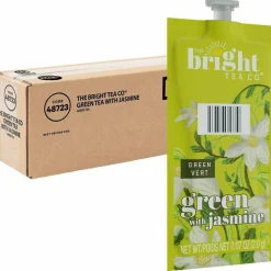 FLAVIA The Bright Tea Co. Green with Jasmine Tea Freshpack, 40/Carton