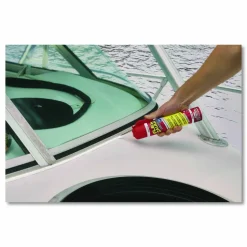 Flex Seal Products Flex Caulk Hi-Performance Hybrid Caulk, 9 oz Aerosol Can, Dries White, 4/Carton
