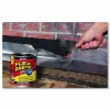 Flex Seal Products Flex Paste Super Thick Rubberized Paste, 3 lb Can, Dries Black, 4/Carton