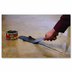 Flex Seal Products Flex Paste Super Thick Rubberized Paste, 1 lb Can, Dries Black, 4/Carton