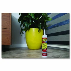 Flex Seal Products Flex Paste Super Thick Rubberized Paste, 9 oz Cartridge, Dries Clear, 4/Carton
