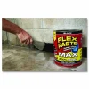 Flex Seal Products Flex Paste Super Thick Rubberized Paste Max, 12 lb Can, Dries Black, 2/Carton