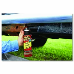 Flex Seal Products Flex Seal Liquid Rubber Sealant Coating Aerosol, 14 oz Aerosol Can, Dries Brown, 6/Carton