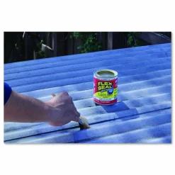 Flex Seal Products Flex Seal Liquid Rubber Sealant Coating Liquid, 16 oz Can, Dries Clear, 6/Carton