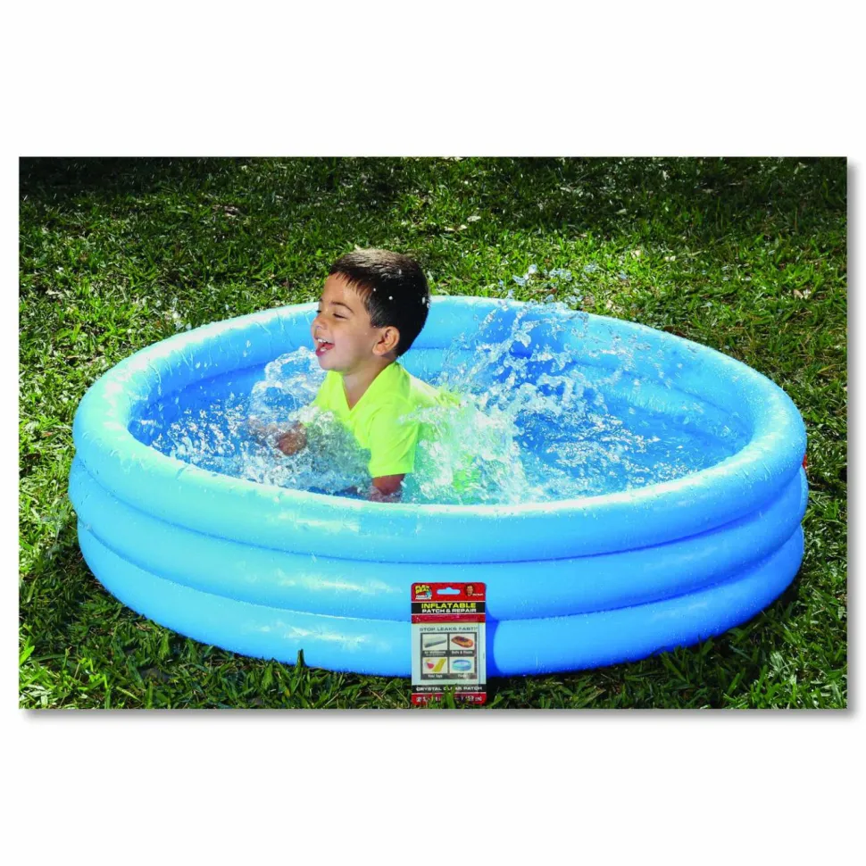 Flex Seal Products Flex Seal Inflatable Patch and Repair, 3" x 4", Clear, 8/Carton