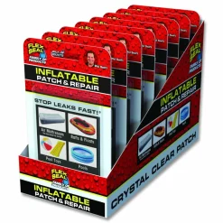 Flex Seal Products Flex Seal Inflatable Patch and Repair, 6" x 4" x 2.5", Clear, 8/Carton
