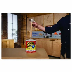Flex Seal Products Flex Seal Liquid Rubber Sealant Coating Liquid, 1 gal Can, Dries Clear, 2/Carton