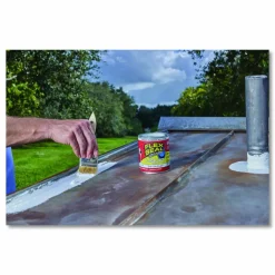 Flex Seal Products Flex Seal Liquid Rubber Sealant Coating Liquid, 16 oz Can, Dries White, 6/Carton