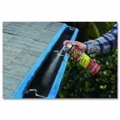 Flex Seal Products Flex Seal Liquid Rubber Sealant Coating MAX Aerosol, 17 oz Aerosol Can, Dries Clear, 4/Carton