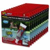 Flex Seal Products Pool Patch and Repair Kit, Flex Glue Mini Clear 0.6 oz Tube and (2) Flex Tape Mini Clear Patches 3" x 4", 12/Carton