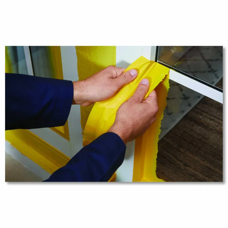 Flex Seal Products Removable Rubber Sealant Coating Flood Protection Spray, 17 oz Aerosol Can, Dries Yellow, 4/Carton