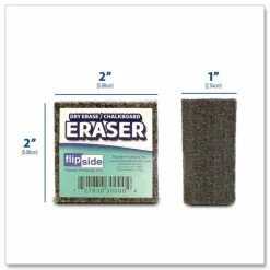 Flipside Dry Erase/Chalkboard Felt Eraser, 1