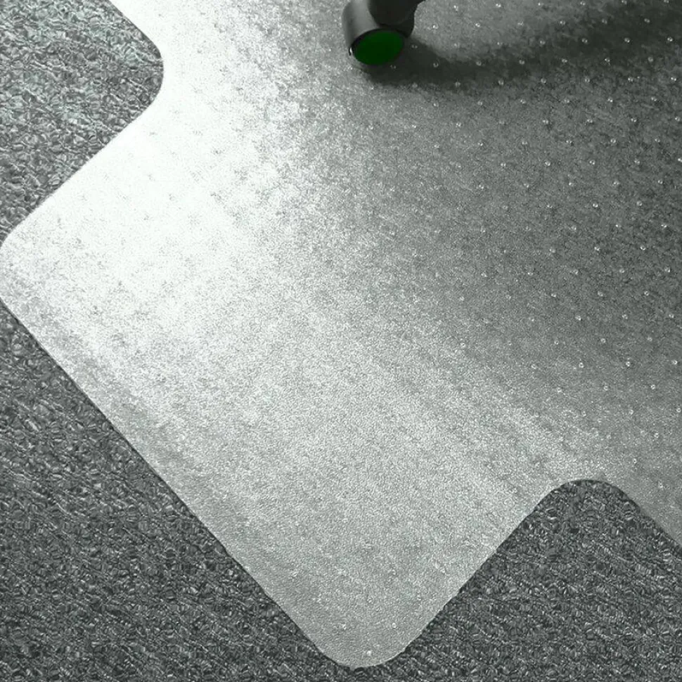 Floortex Cleartex AdvantagematPlus APET Lipped for Low/Standard Pile Carpets - 36" x 48"