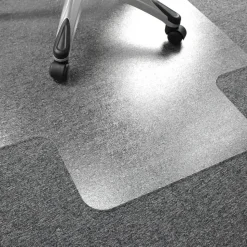 Floortex Cleartex Ultimat Polycarbonate Lipped Chair Mat for Carpets up to 1/2