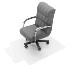 Floortex Cleartex Ultimat Polycarbonate Lipped Chair Mat for Carpets up to 1/2