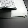 Floortex Desktex 19" x 24" Glass Desk Pad