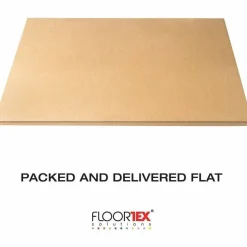 Floortex Evolutionmat 30" x 48" Enhanced Polymer Rectangular Chair Mat for Hard Floors
