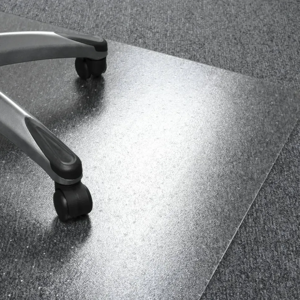 Floortex Polycarbonate Rectangular Chair Mat for Carpets up to 1/2" - 35" x 47"